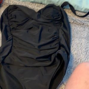 Disney parks black tank swimsuit Size L